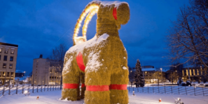 Sweden’s Gävle Goat tradition